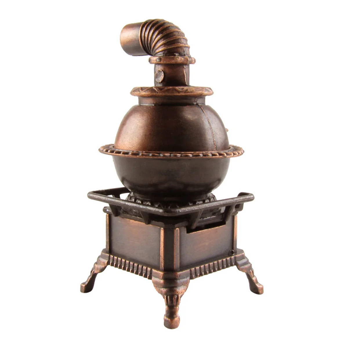 1:12 Scale Miniature Pot Belly Stove Dollhouse Accessory - Image 5