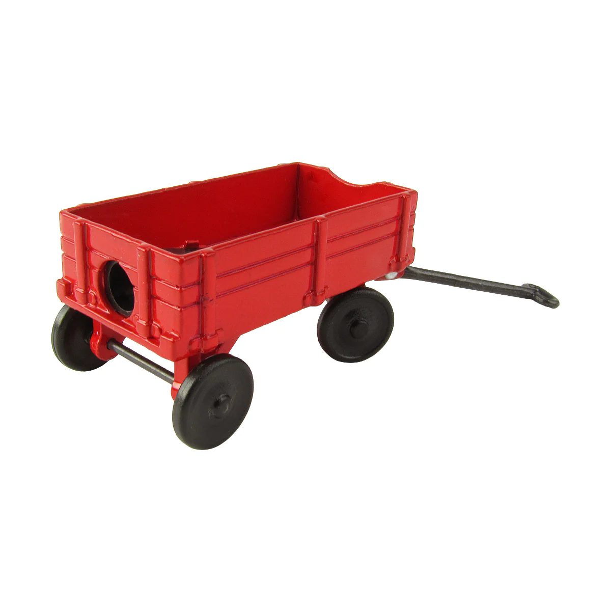 1:12 Scale Miniature Red Wagon Dollhouse Accessory - Image 4