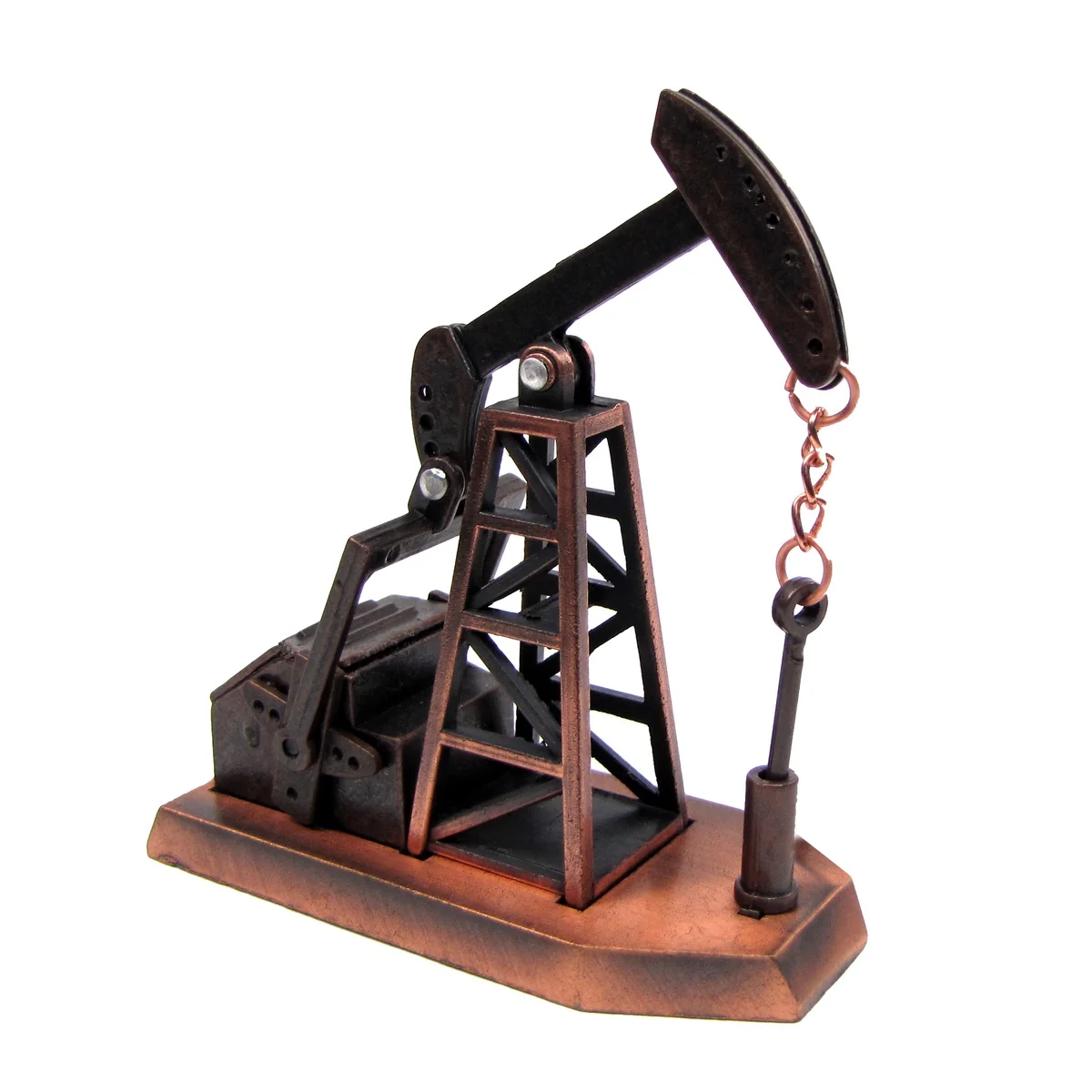 1:48 O Gauge Scale Die Cast Oilfield Derrick Pencil Sharpener - Image 2