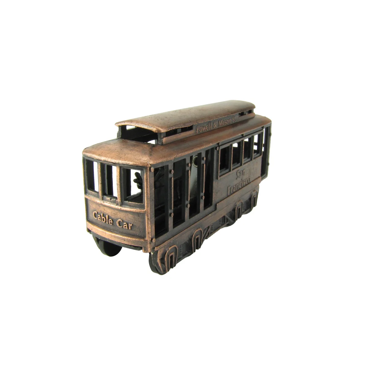 1:48 Scale Mini Cable Car Model Train Accessory - Image 3