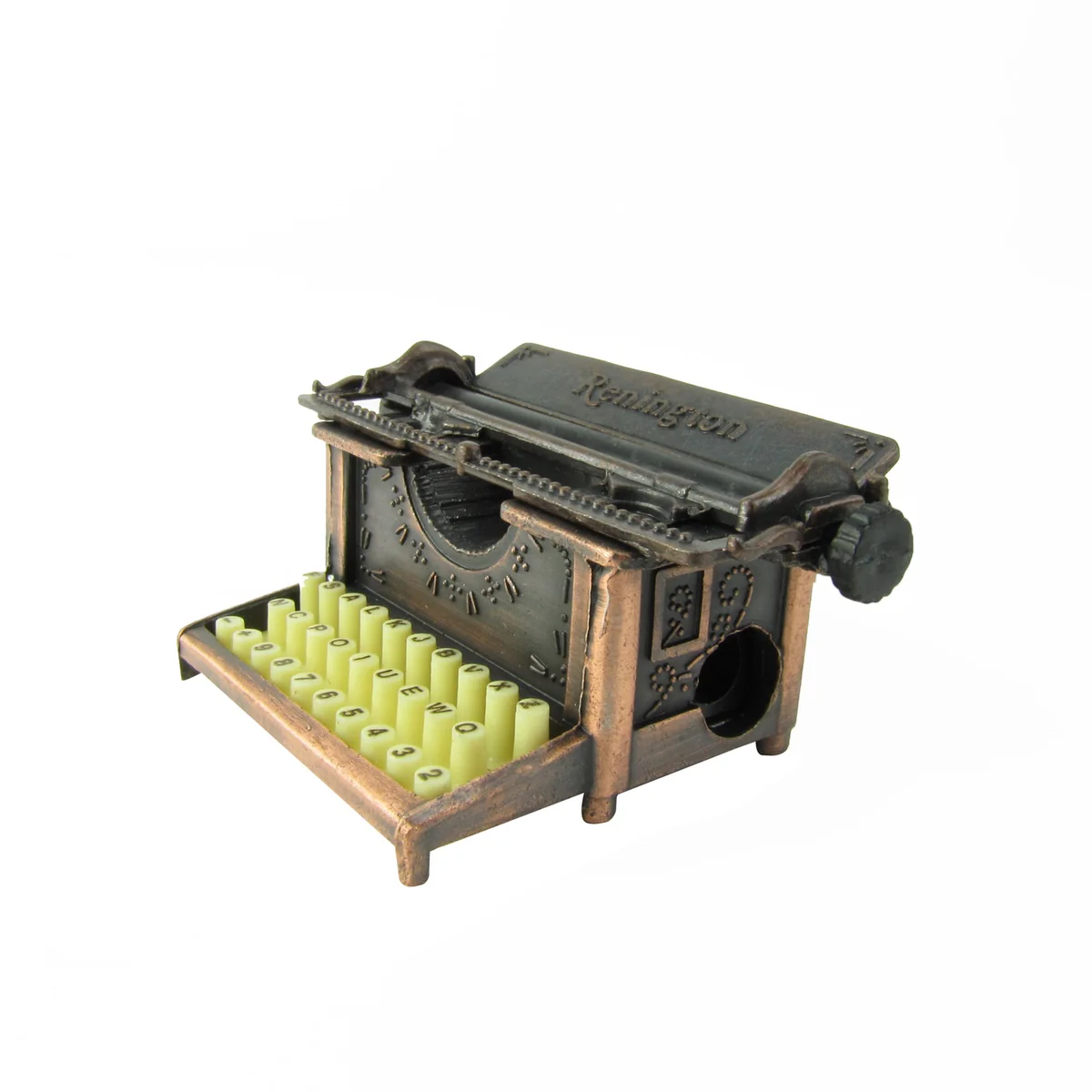 1:6 Scale Antique Typewriter Diorama Dollhouse Accessory - Image 2