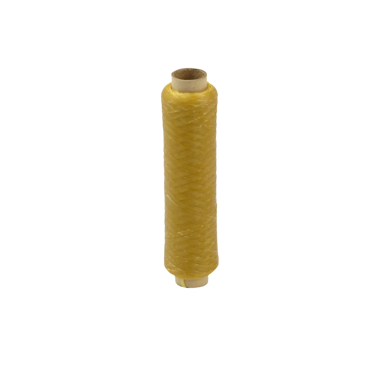 1 Single Spool 15LB Sinew Natural Bead Poly Thread Bobbin Artificial Wax Sinue