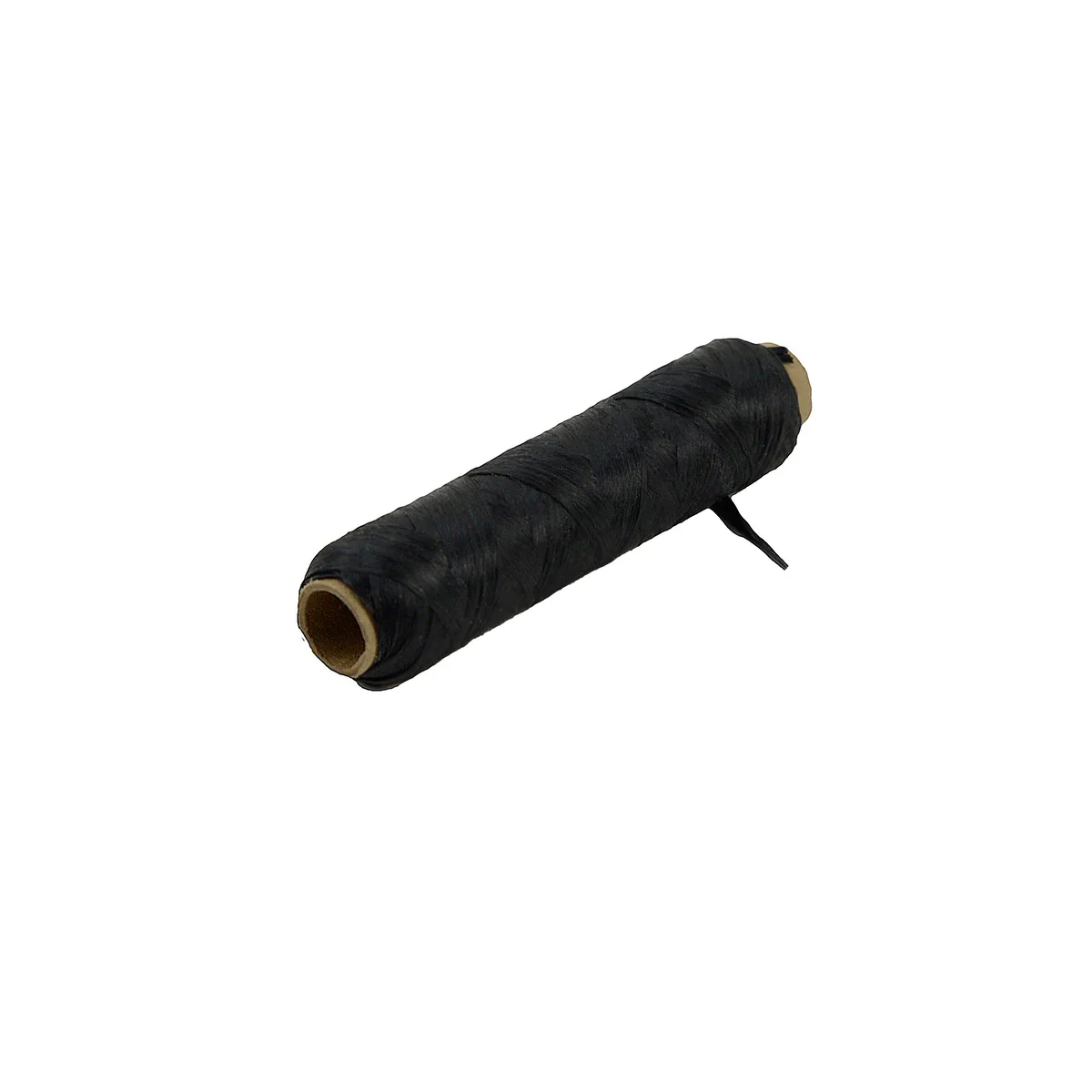 1 Single Spool Sinew Black Artificial Craft Bead Thread Bobbin Poly Waxed Sinue - Image 2