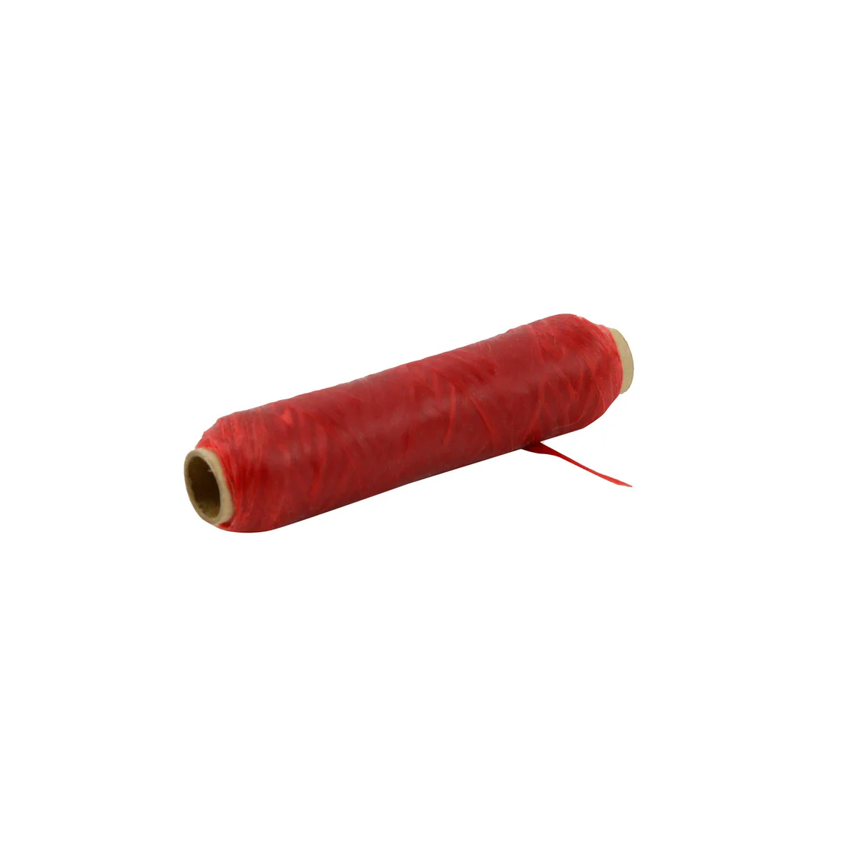 1 Single Spool Sinew Red Artificial Craft Bead Thread Bobbin Poly Waxed Sinue - Image 2