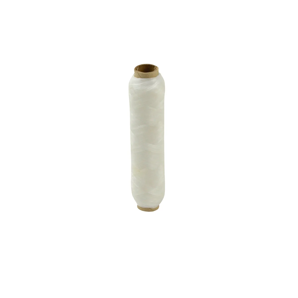 1 Single Spool Sinew White Artificial Craft Bead Thread Bobbin Poly Waxed Sinue