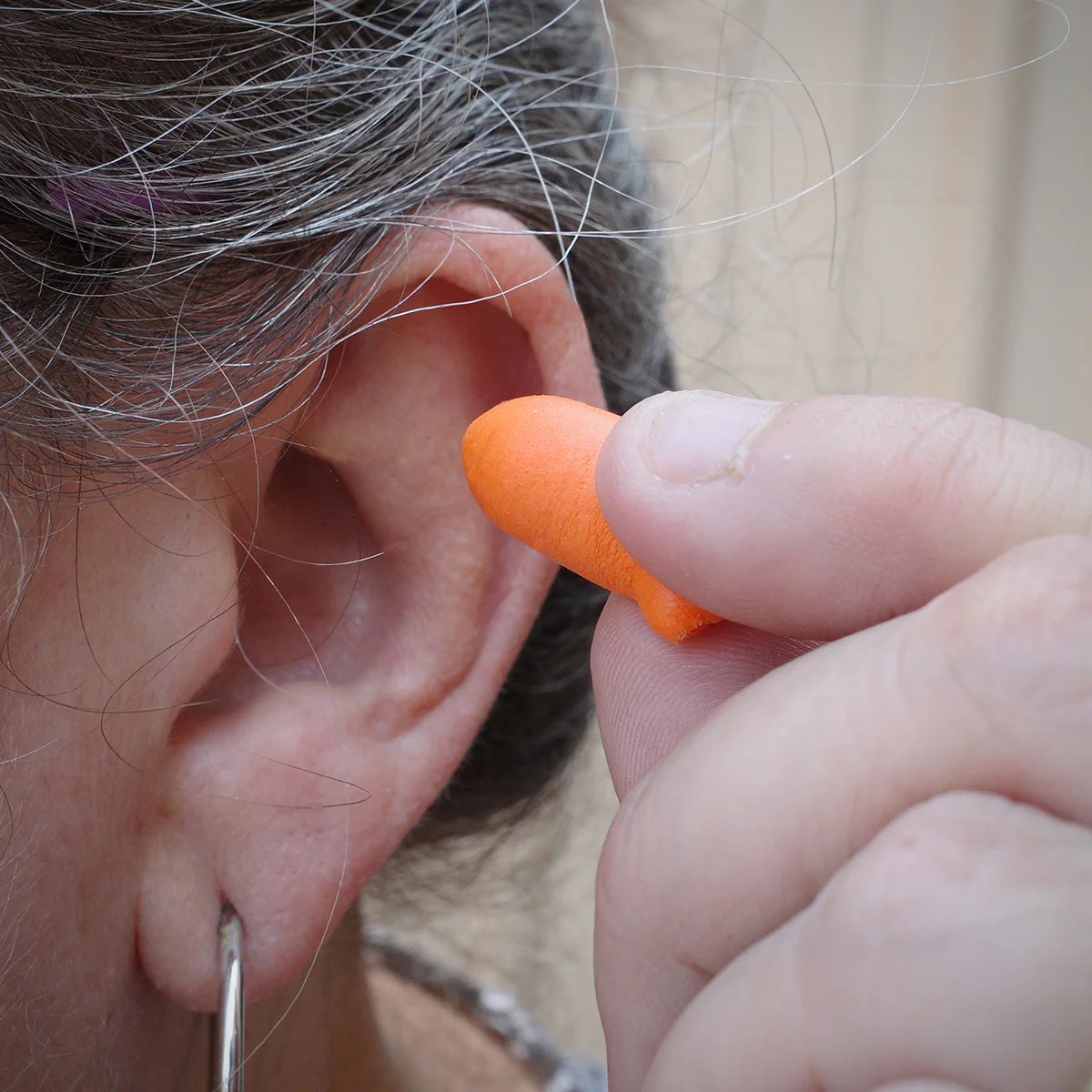 10 Pair Foam 29dB Orange Safety Ear Plugs Sleep Earplugs Work Hearing Protection - Image 4