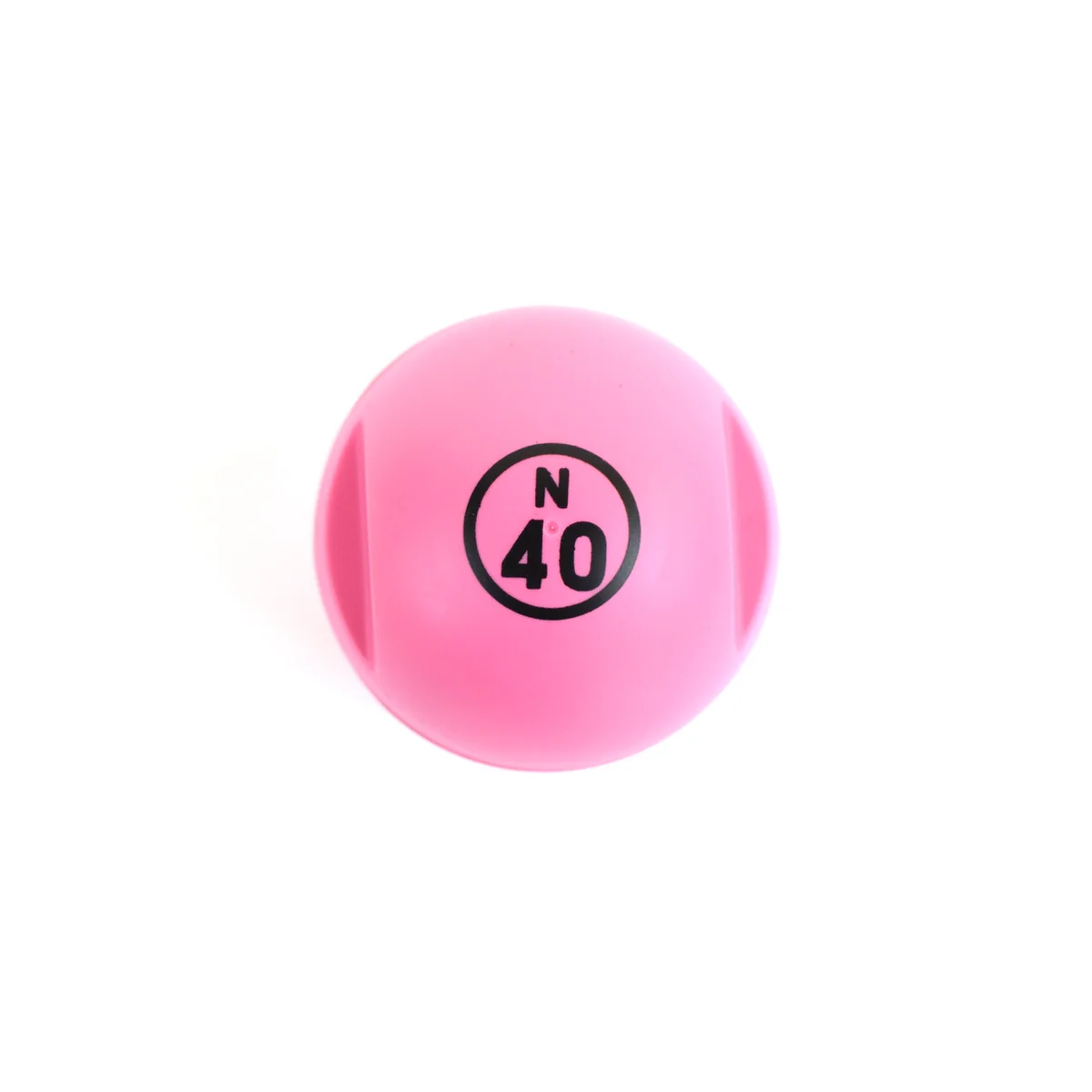 100 Clear Pink Magnetic Ball Wand Bingo Chips Hard Card Plastic Game Markers