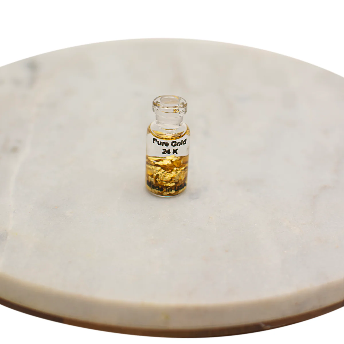 100% Real 14 karat Gold Leaf Flakes Bottle - Image 4