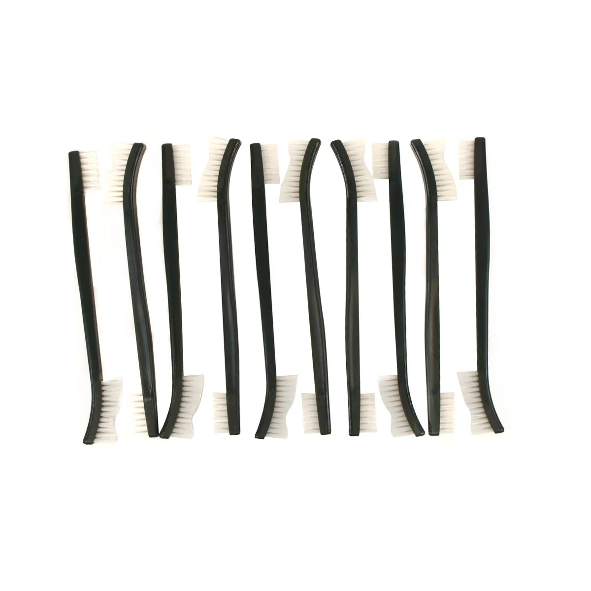 10pc 7" Double End Rifle Pistol Shotgun Nylon Bristle Cleaning Brushes Gun Care