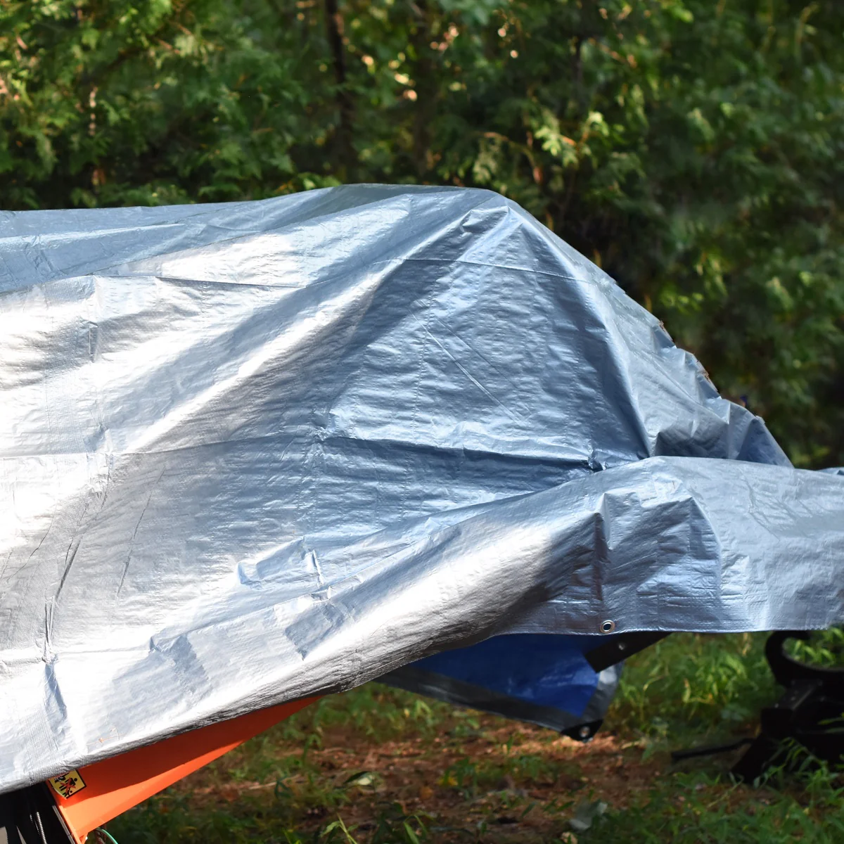 10x12 Heavy Duty Waterproof Tarp Tent Canopy Survival Gear Camping Essentials - Image 4