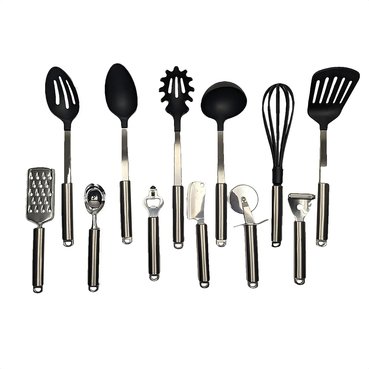 12 Pc Kitchen Tools Gadgets Utensils Set Spatula Home Baking Cooking Essentials