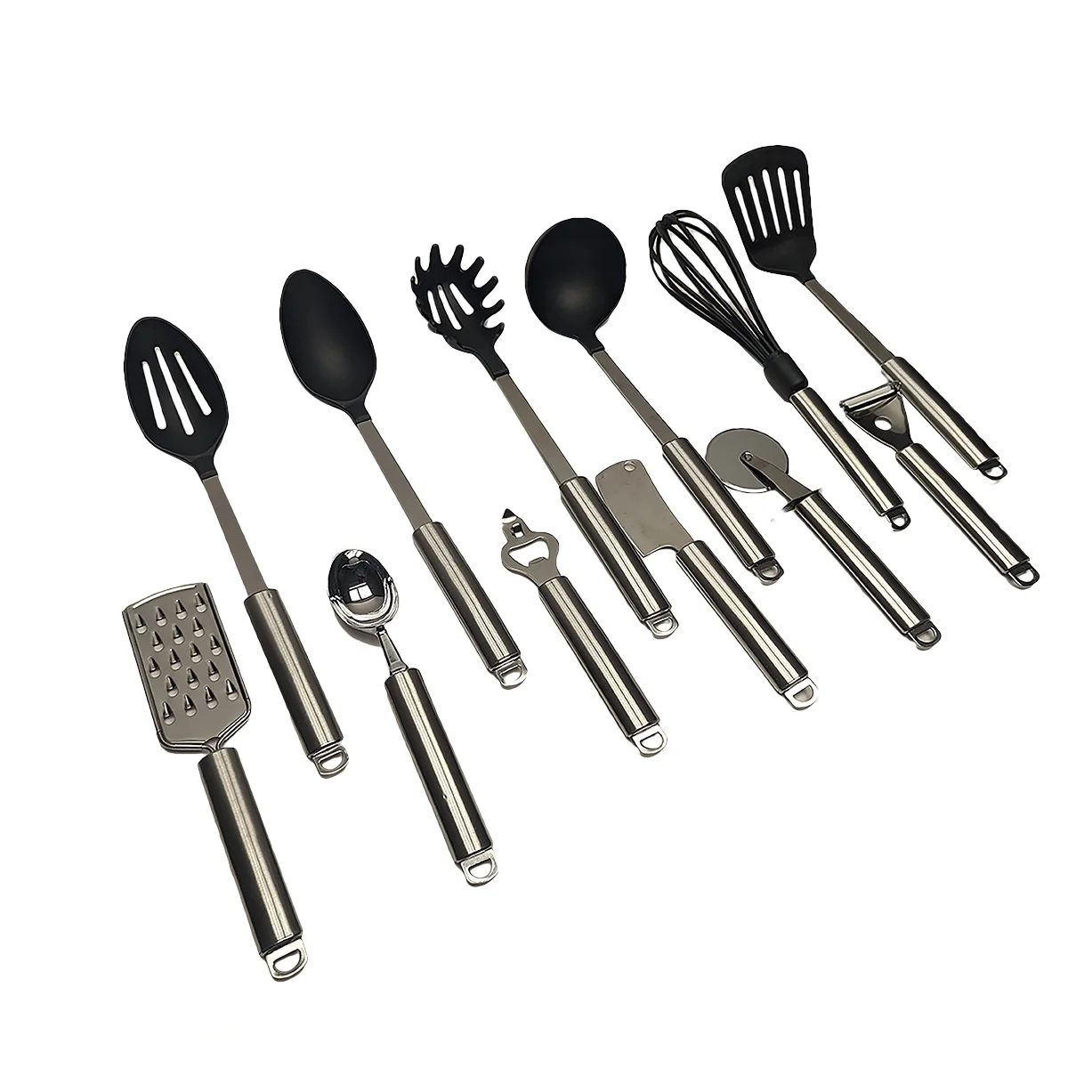 12 Pc Kitchen Tools Gadgets Utensils Set Spatula Home Baking Cooking Essentials - Image 2