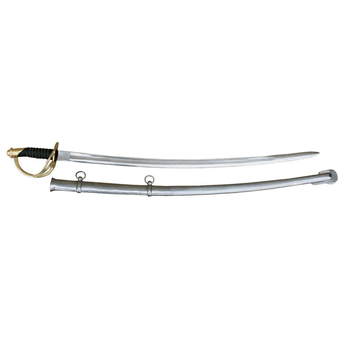 1860 Civil War Era Light Field Officer Cavalry Sabre - Image 4