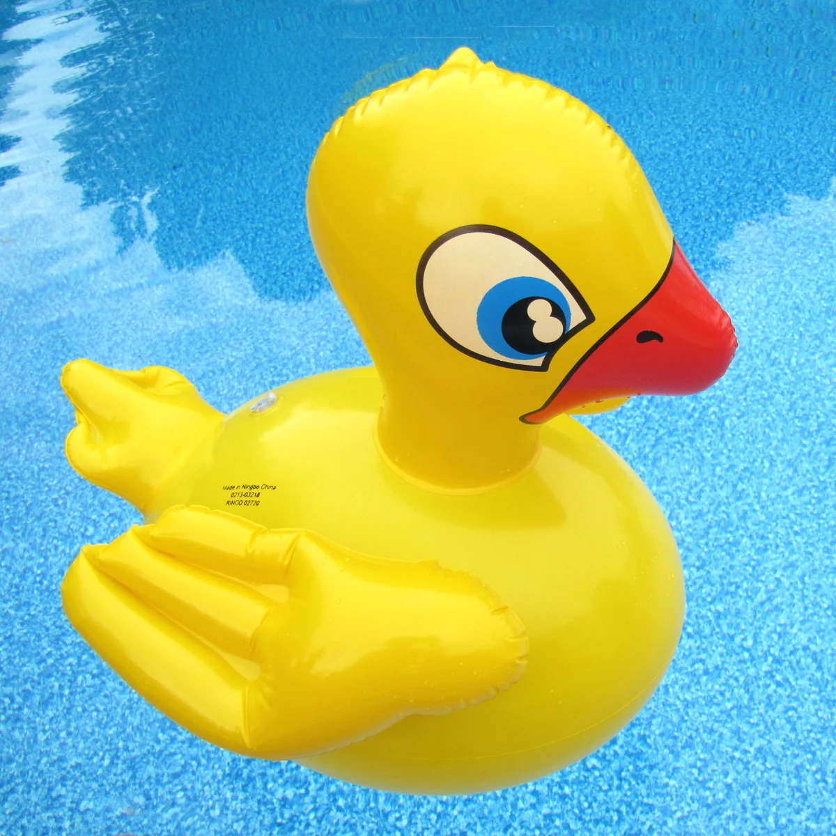 Rubber Duck Inflatable Pool Float Blow Up Ducky Birthday Party Baby Shower Decor - Image 6