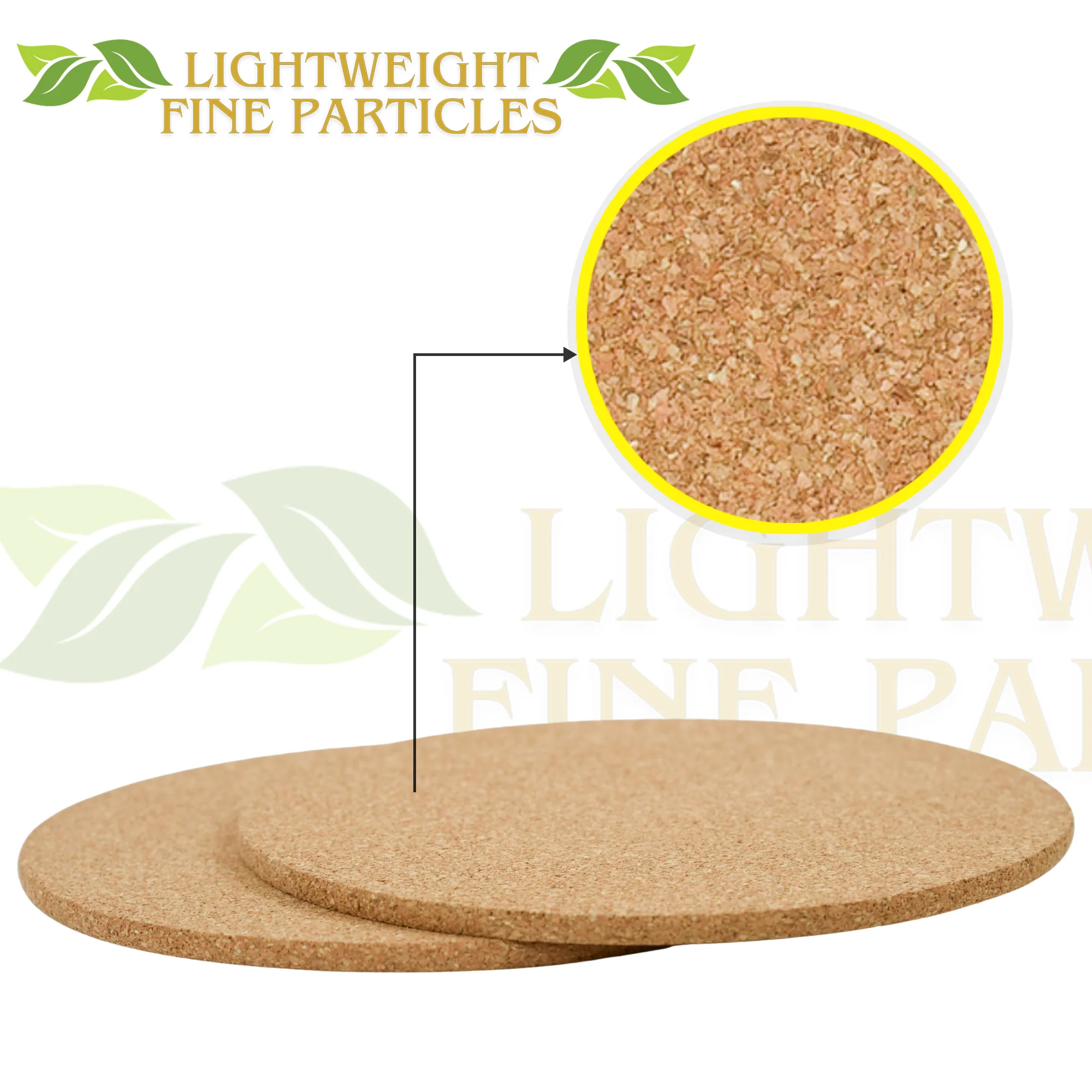2 Pack Heat Resistant Circle Cork Pads Round Non-Slip Oven Trivet Hot Pan Holder - Image 7
