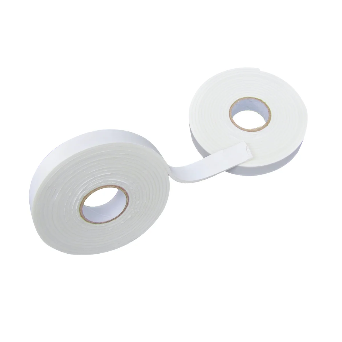 2 Pack White Double Sided Foam Wall Mounting Tape Strong Adhesive Sticky Tack - Image 2