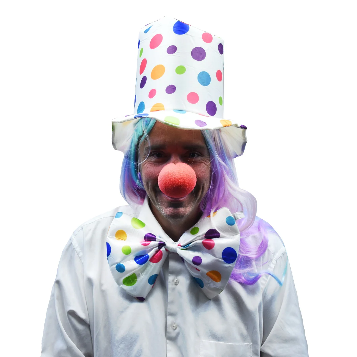 2" Red Foam Sponge Circus Clown Nose Adult Costume Accessory Party Favor Supply - Image 2