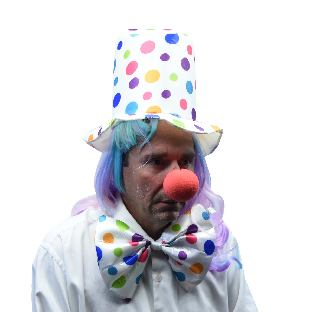 2" Red Foam Sponge Circus Clown Nose Adult Costume Accessory Party Favor Supply - Image 3