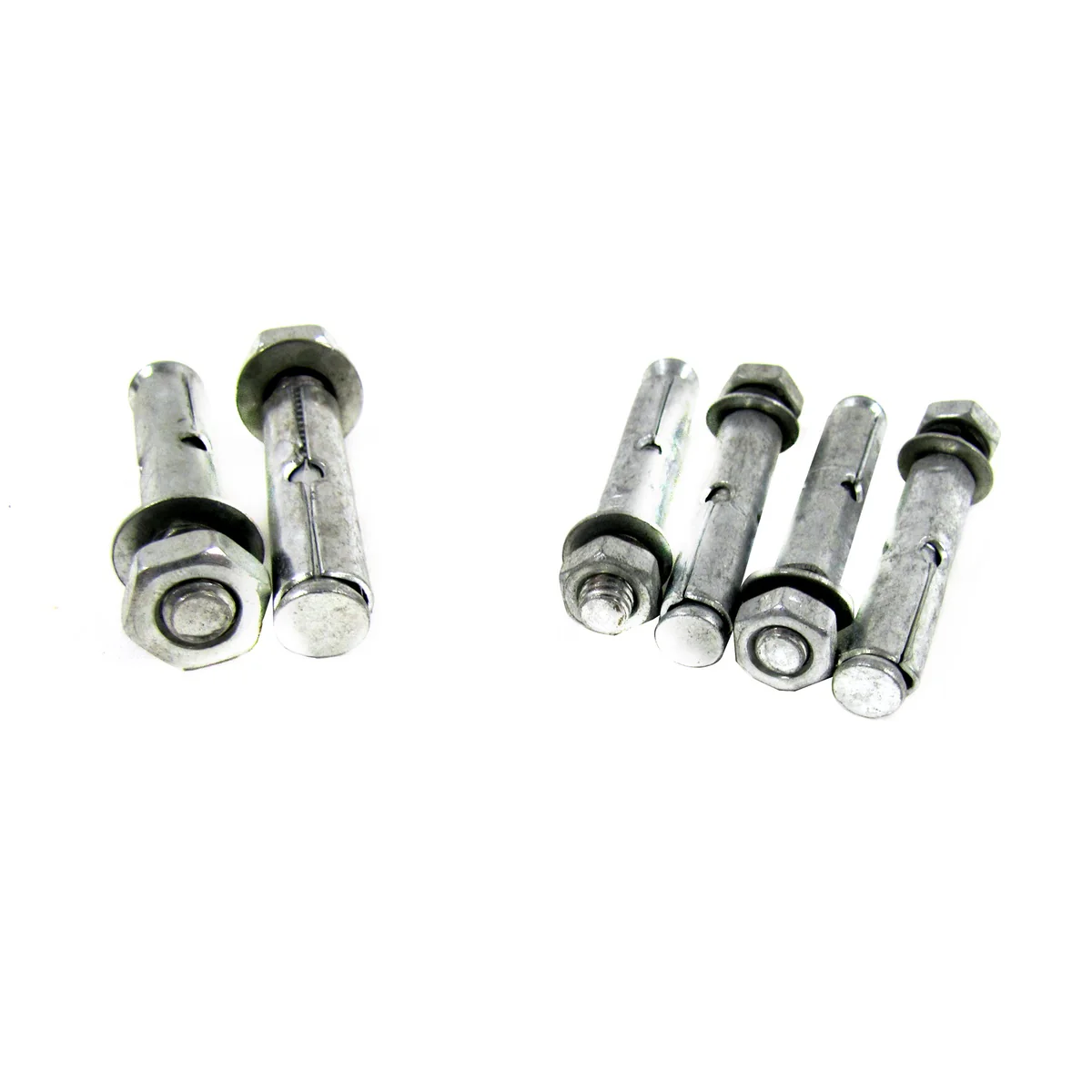 20pc Concrete Masonry Nut Bolt Anchor Sleeve Assortment DIY Project Hardware Kit - Image 3
