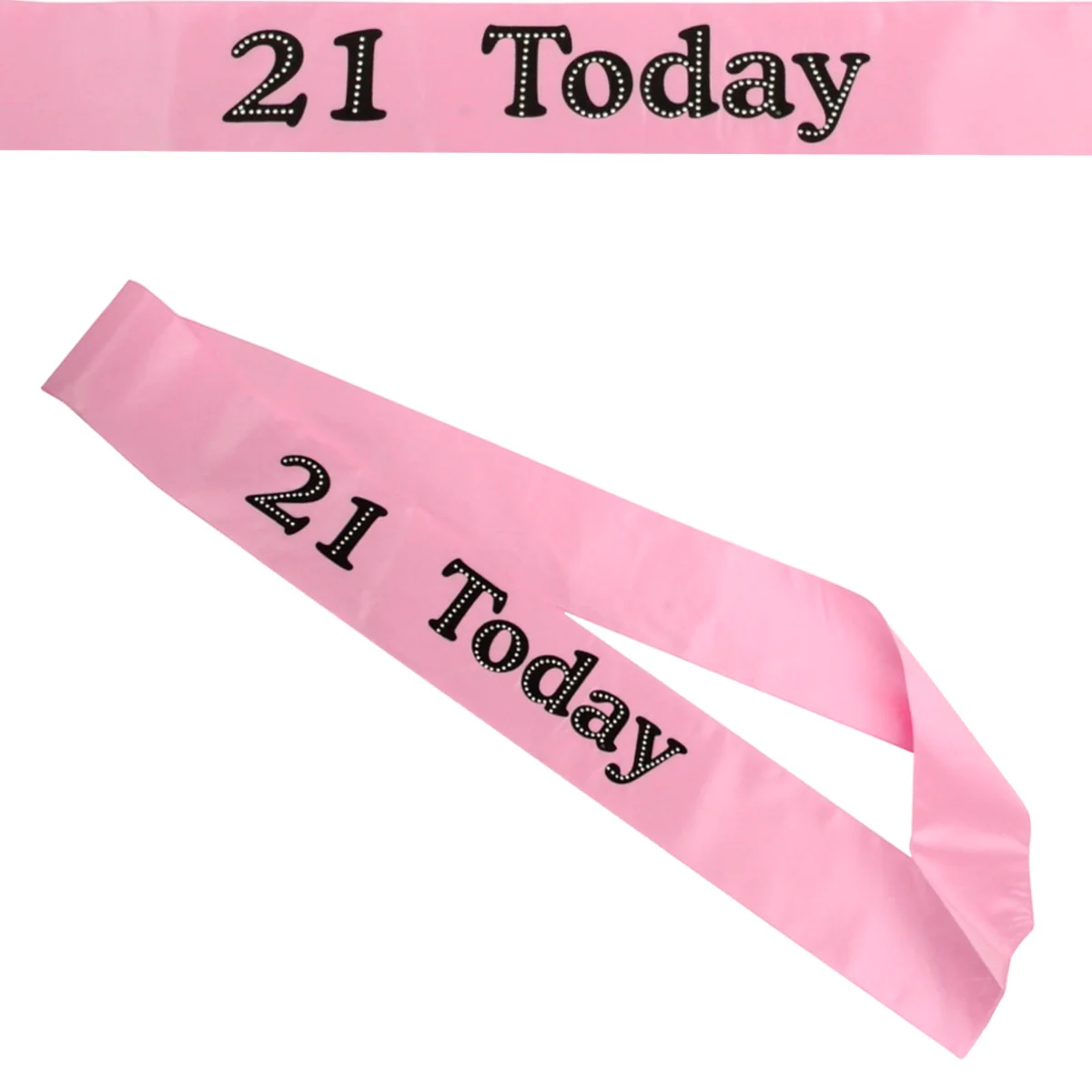 21 Party Princess Satin Sash