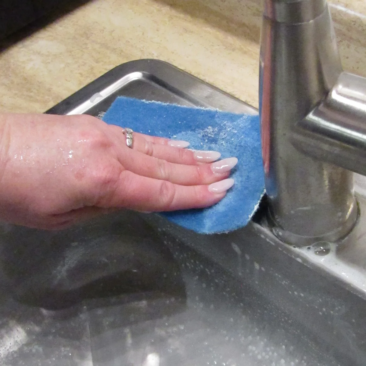 24 Dish Washing Scour Pad Household Scrub Bath Shower Kitchen Cleaning Supplies - Image 5