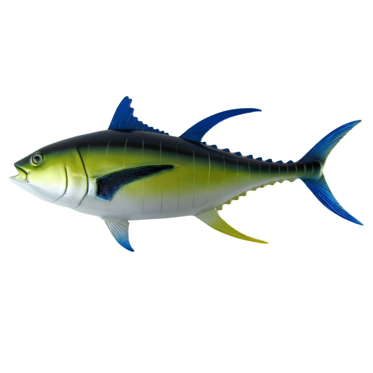 28" Bluefin Tuna Saltwater Fish Plaque Hand Paint Lifelike Wall Mount Taxidermy - Image 2