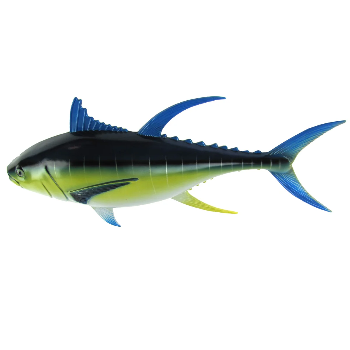 28" Bluefin Tuna Saltwater Fish Plaque Hand Paint Lifelike Wall Mount Taxidermy - Image 3