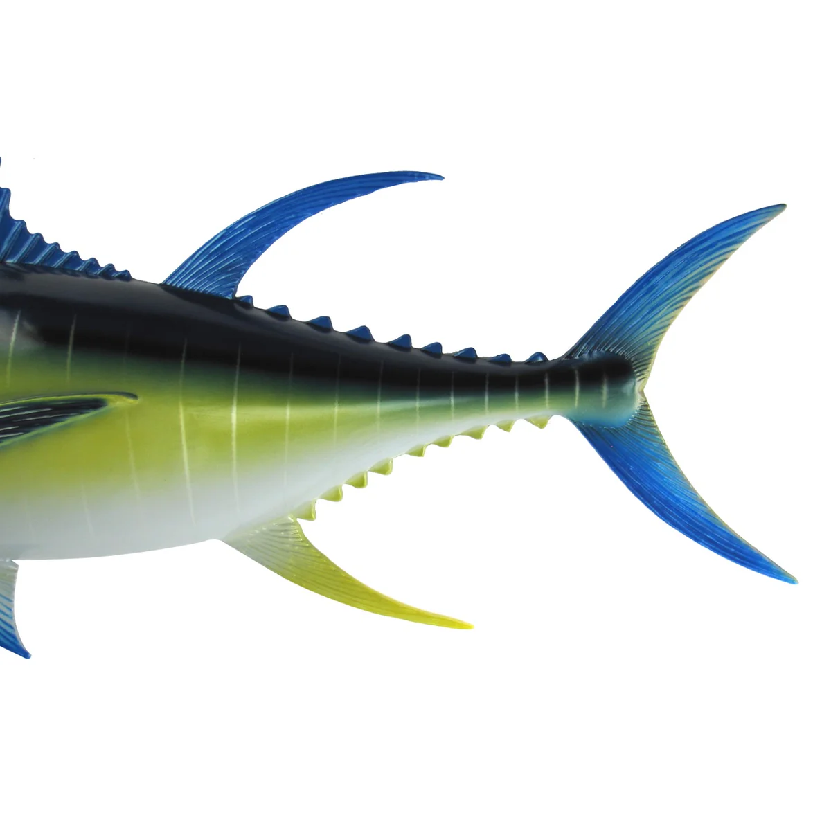 28" Bluefin Tuna Saltwater Fish Plaque Hand Paint Lifelike Wall Mount Taxidermy - Image 6