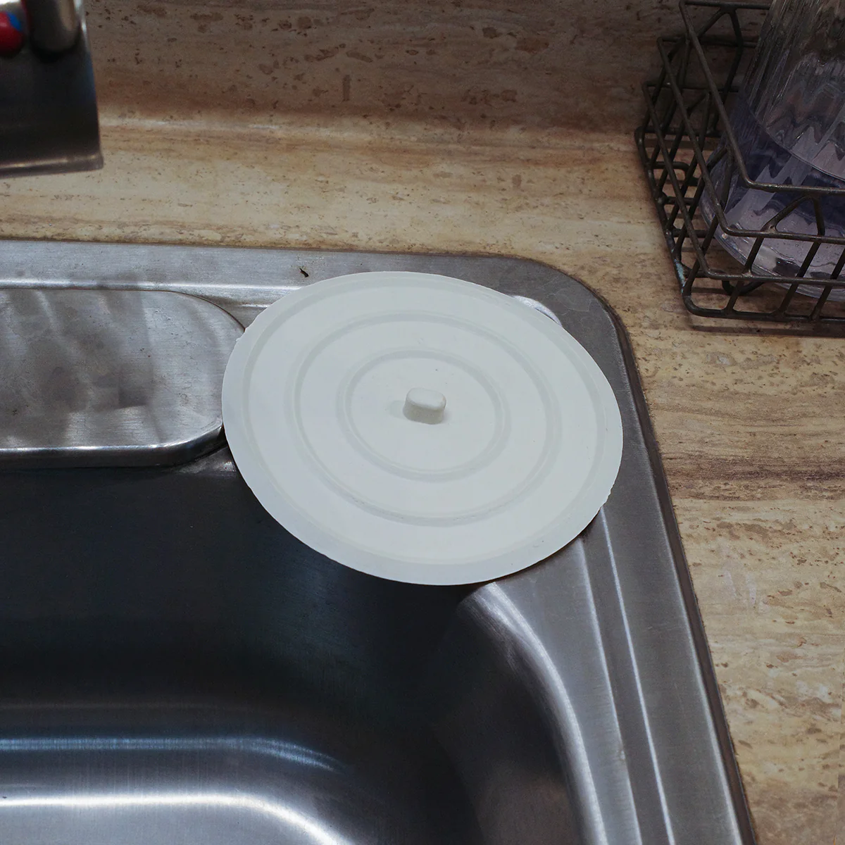 2pc Kitchen Bathroom Sink Shower Tub Drain Stop Rubber Bath Cover Bathtub Plugs - Image 4