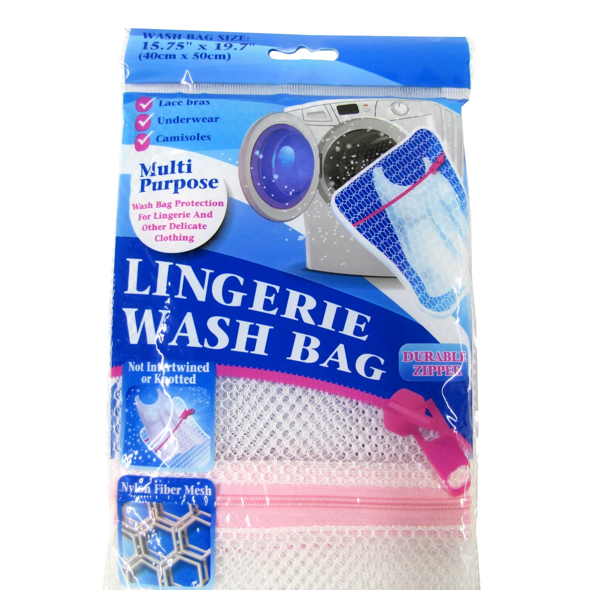 2pc Mesh Lingerie Underwear Delicates Bra Washing Machine Laundry Washer Bag Set - Image 2
