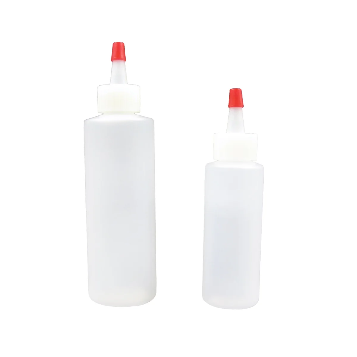 2pc Plastic Sauce Dressing Syrup Squeeze Bottle Set Squirt Condiment Dispenser - Image 2