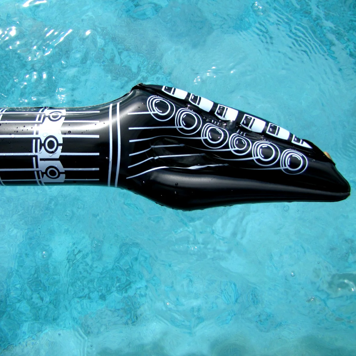 2pc Set 40" Inflatable Guitar Blow Toy Floaties Swim Pool Party Prop Water Float - Image 4