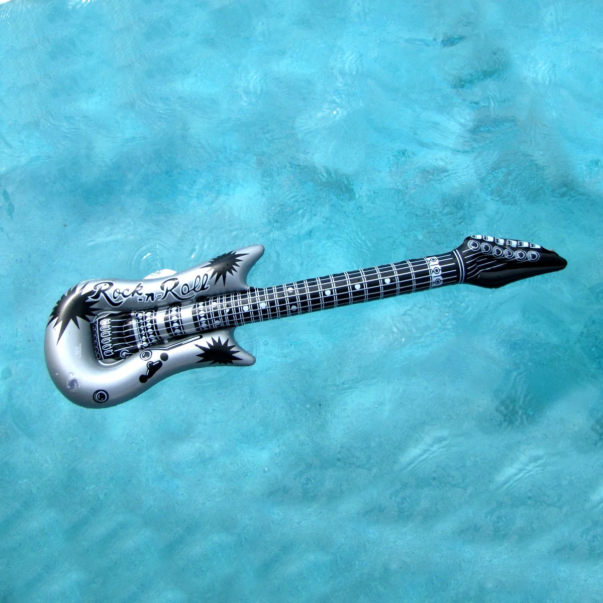 2pc Set 40" Inflatable Guitar Blow Toy Floaties Swim Pool Party Prop Water Float - Image 6