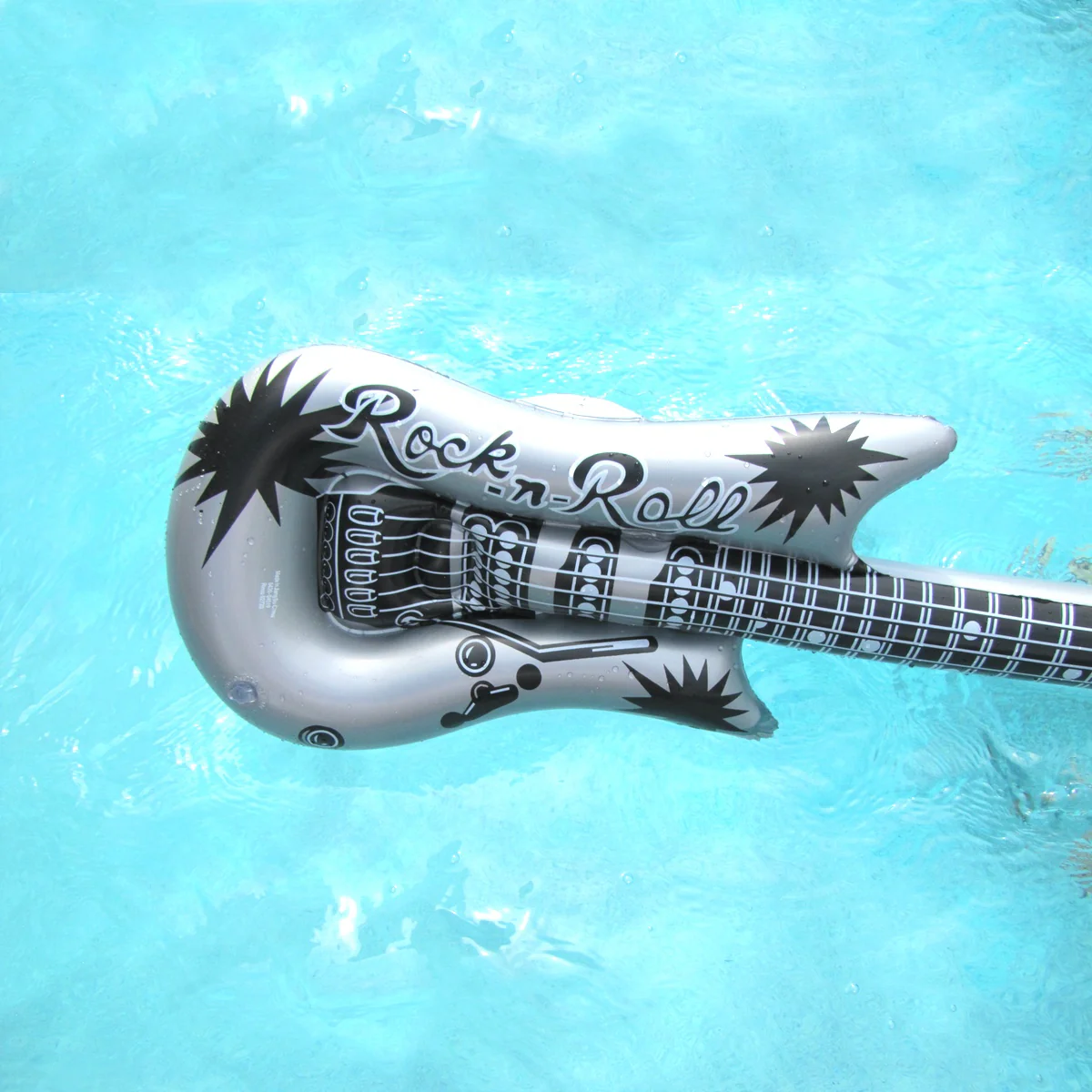 2pc Set 40" Inflatable Guitar Blow Toy Floaties Swim Pool Party Prop Water Float - Image 7
