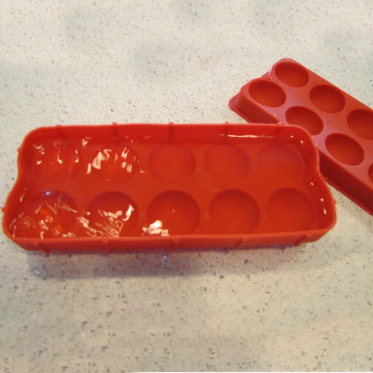 2pc Silicone Round Whiskey Ice Ball Mold Press Freezer Tray Bourbon Sphere Maker - Image 4