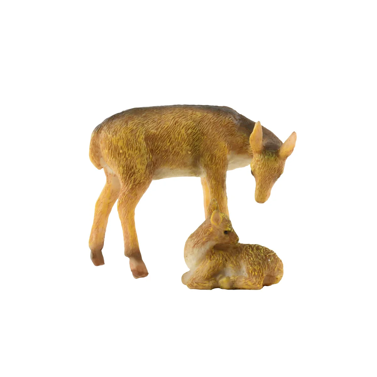 3" Pet Deer Fawn Figurine Outdoor Fairy Garden Decor Accessory Dollhouse Supply
