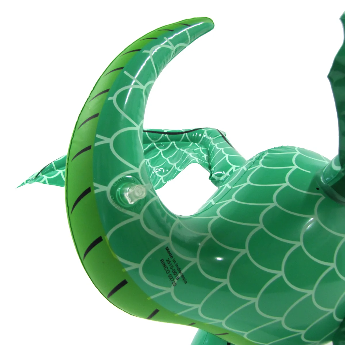 30" Inflatable Green Dragon Swim Pool Water Float Blow Party Decor Toy Floatie - Image 5