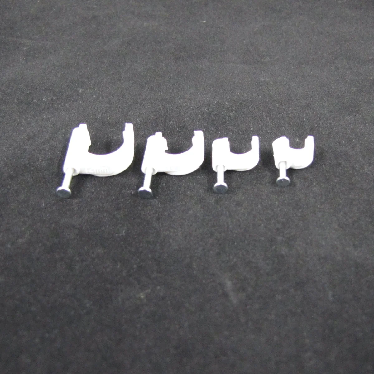 30pc Coaxial Cable Staples Cord Organizer Nail Clips Wire Holder Office Hardware - Image 3