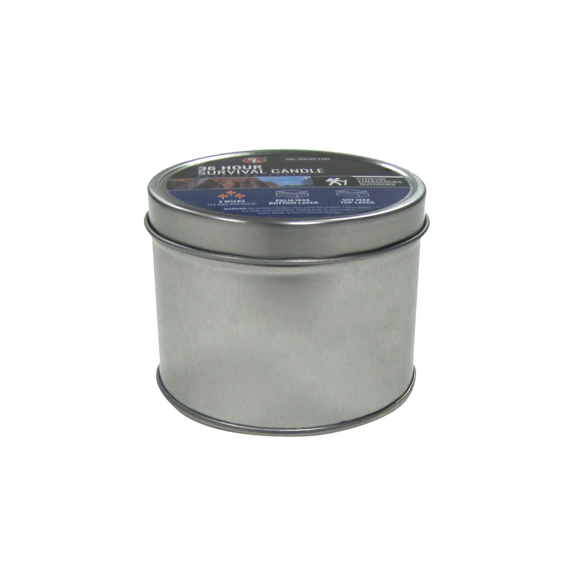 36 Hour Soy Camp Survival Candle Emergency Rescue Gear Doomsday Prepper Supply - Image 3