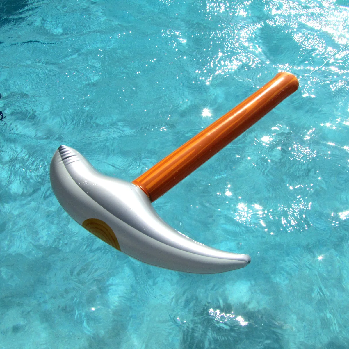 36" Inflatable Pick Axe Swim Pool Water Float Ax Blow Toy Floaties Party Decor - Image 2