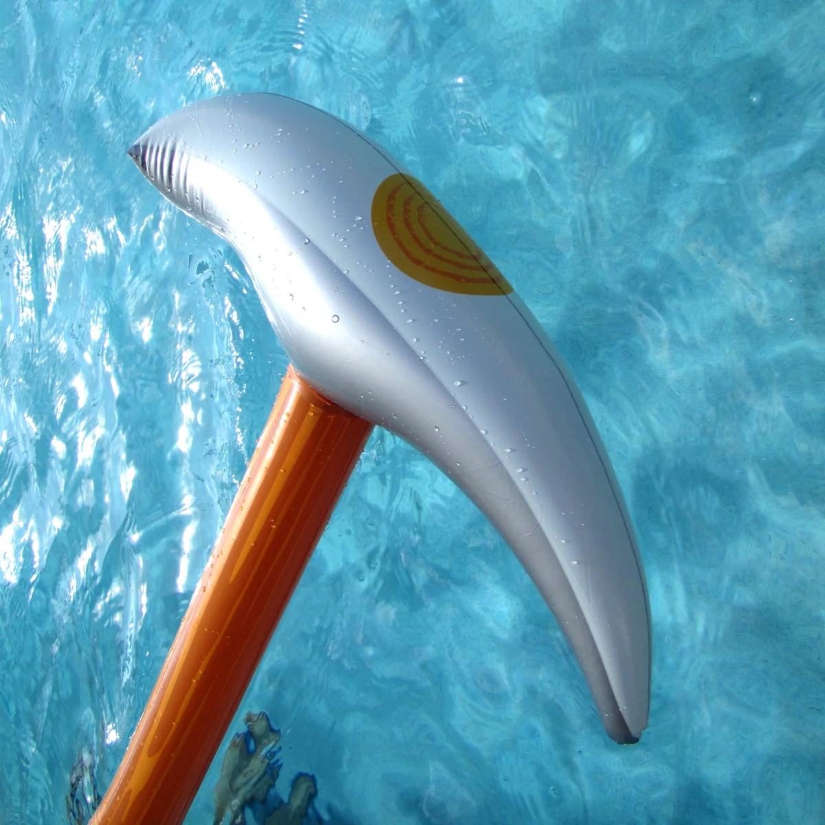 36" Inflatable Pick Axe Swim Pool Water Float Ax Blow Toy Floaties Party Decor - Image 4