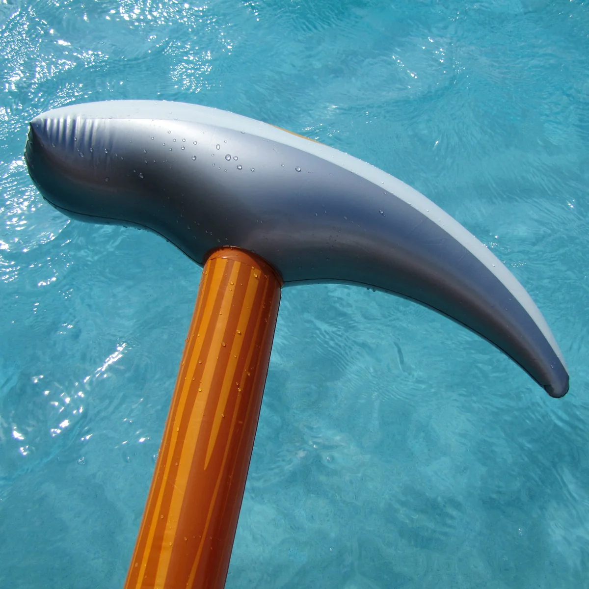 36" Inflatable Pick Axe Swim Pool Water Float Ax Blow Toy Floaties Party Decor - Image 5
