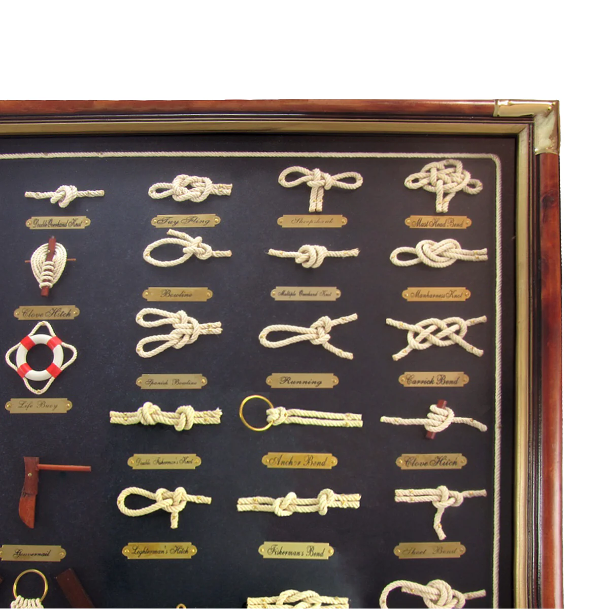 3D Display Sailor 41 Rope Knot & Rigging Board Wall Decor - Image 5