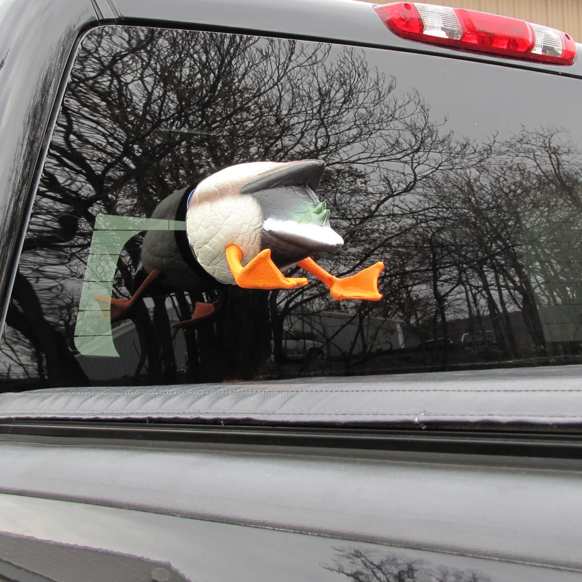 3D Duck Butt Truck Window Cling Hunting Gag Gift - Image 4