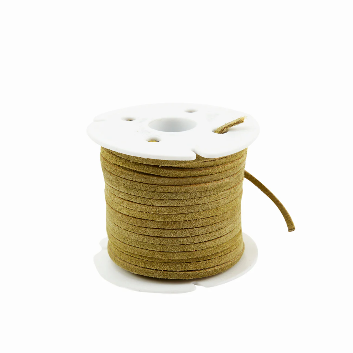 3mm Buckskin Leather Lace Spool Jewelry Making Thread 25yd Roll Cording Suede - Image 2