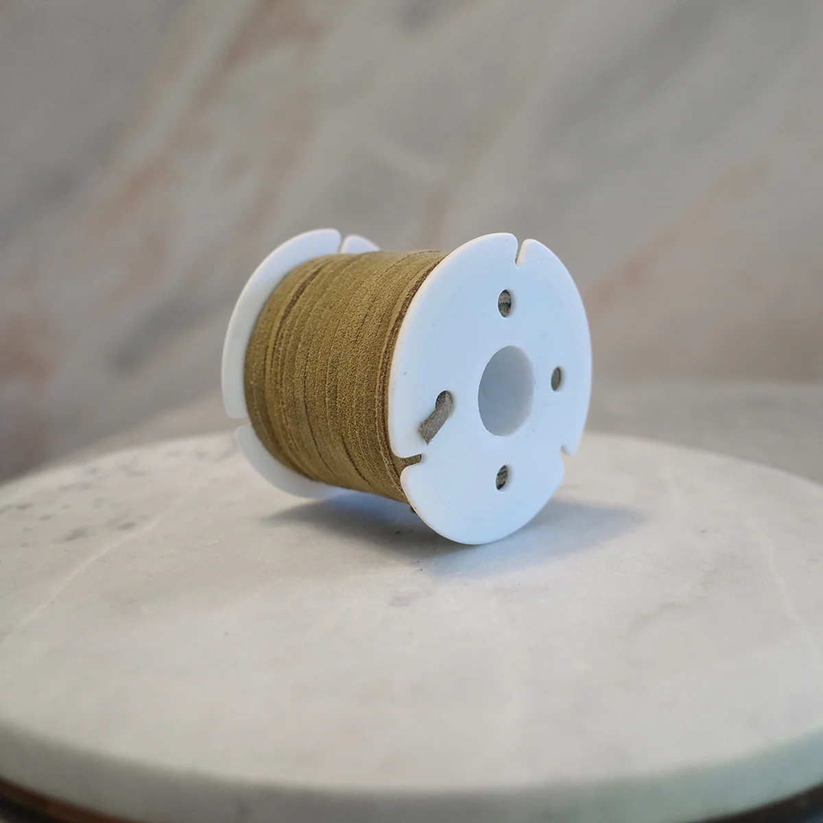 3mm Buckskin Leather Lace Spool Jewelry Making Thread 25yd Roll Cording Suede - Image 3