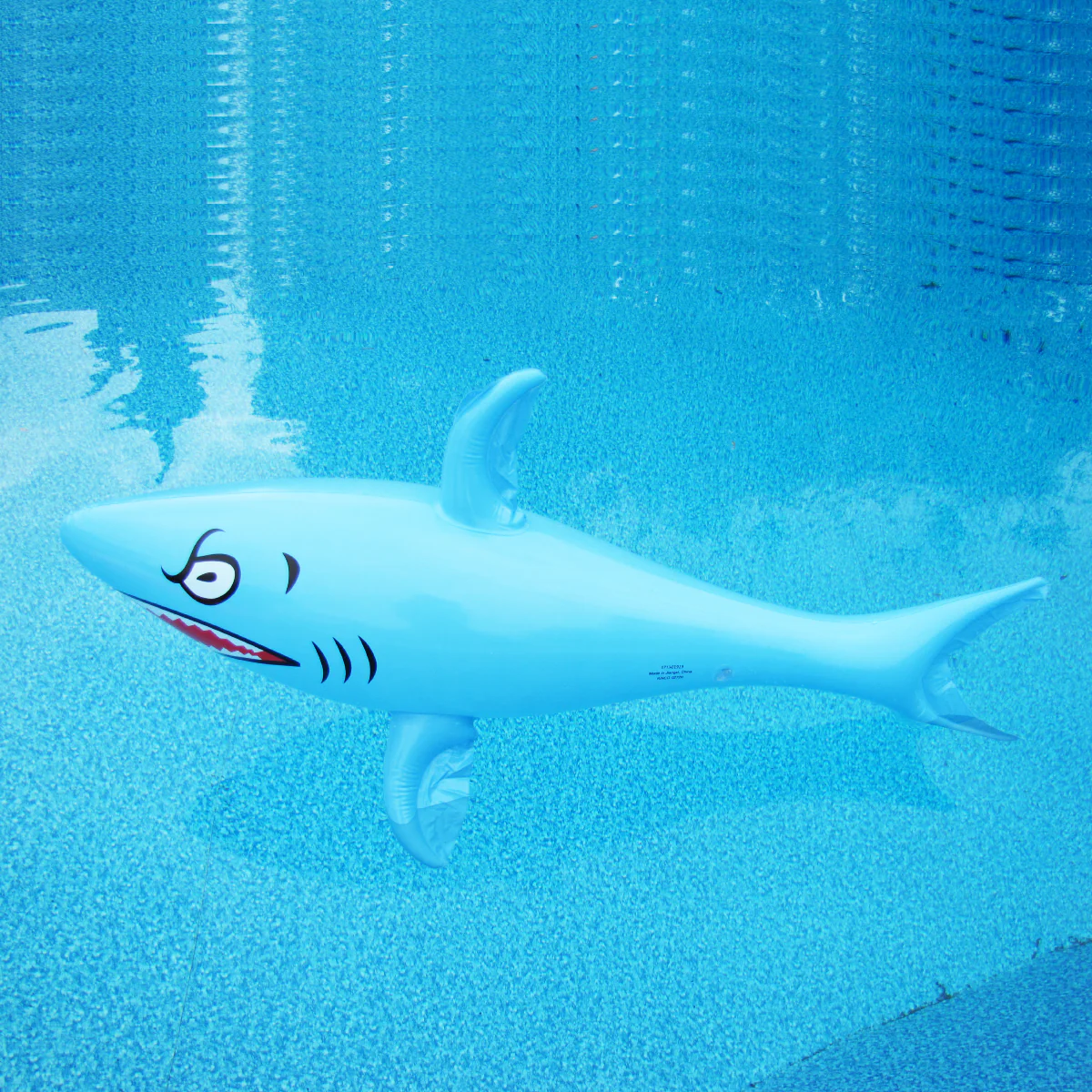 3pc 45" Inflatable Shark Set Swim Pool Water Float Blow Toy Floatie Party Decor - Image 5
