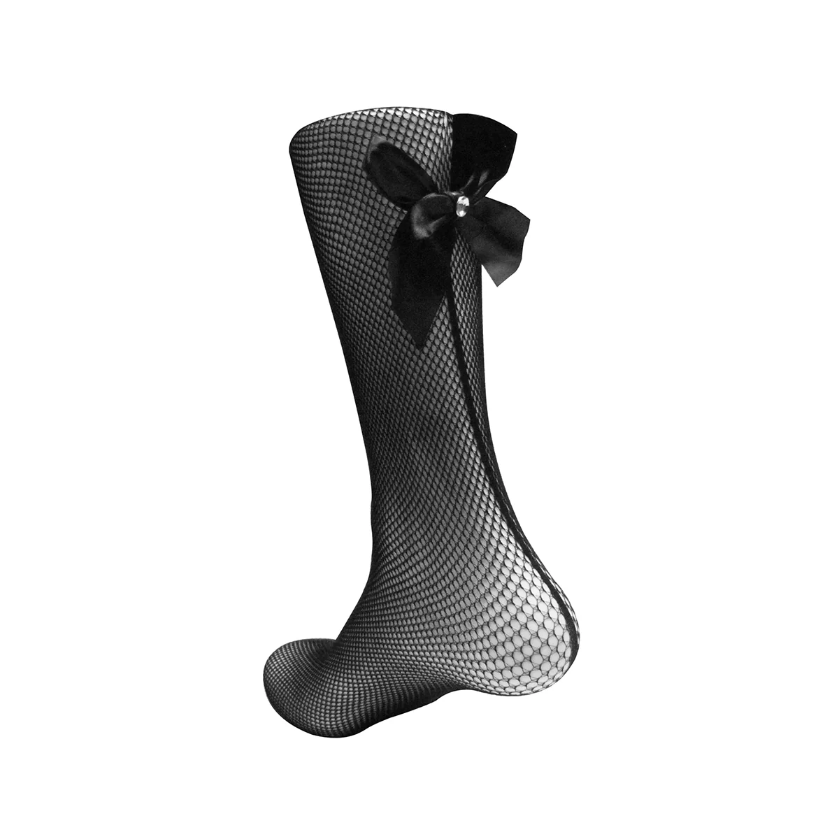 4 Pairs Black Fishnet Stockings Tights Women Sexy Stripper Exotic Goth Grunge - Image 3
