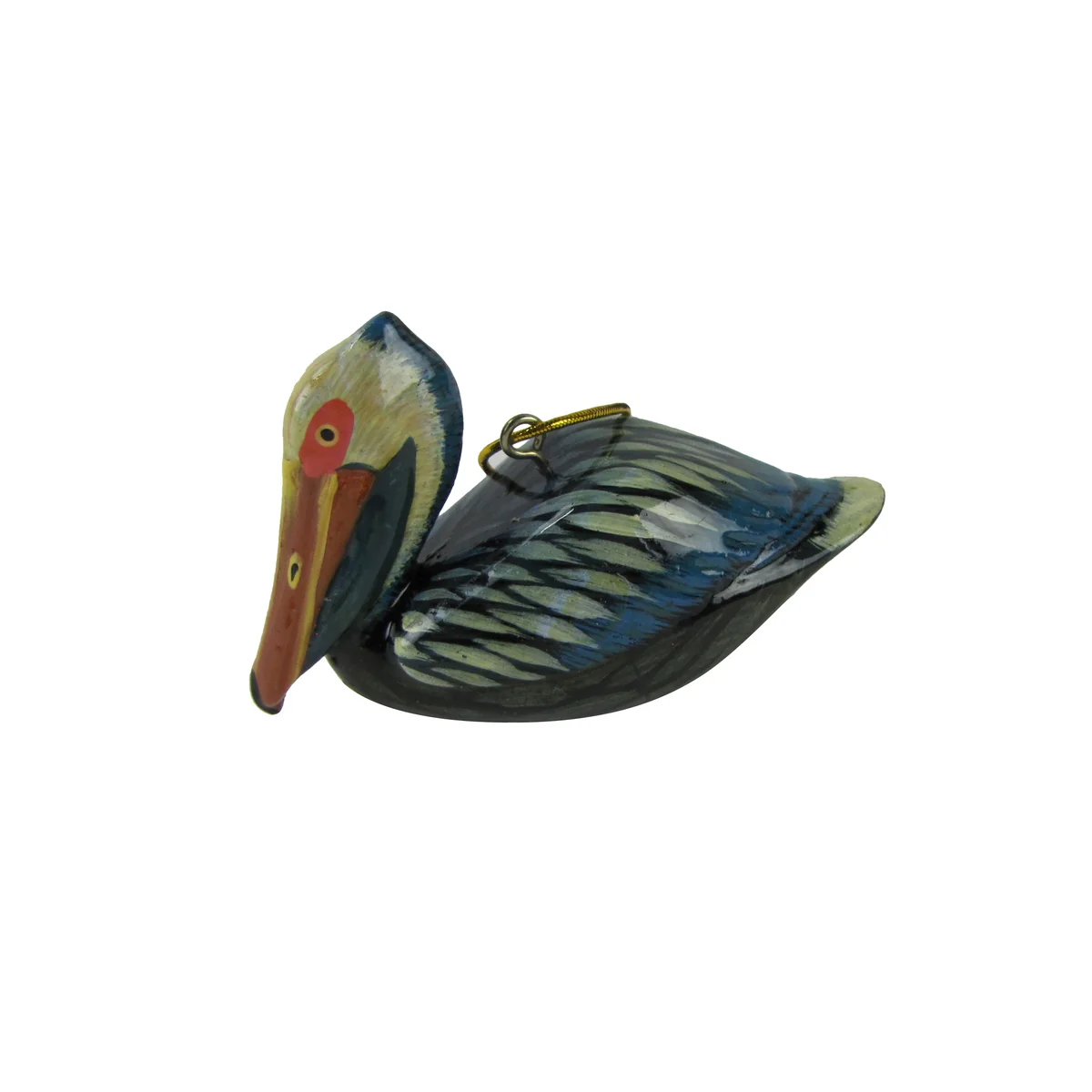 4" Pelican Bird Nautical Christmas Tree Ornament Xmas Gift Topper Holiday Decor - Image 3