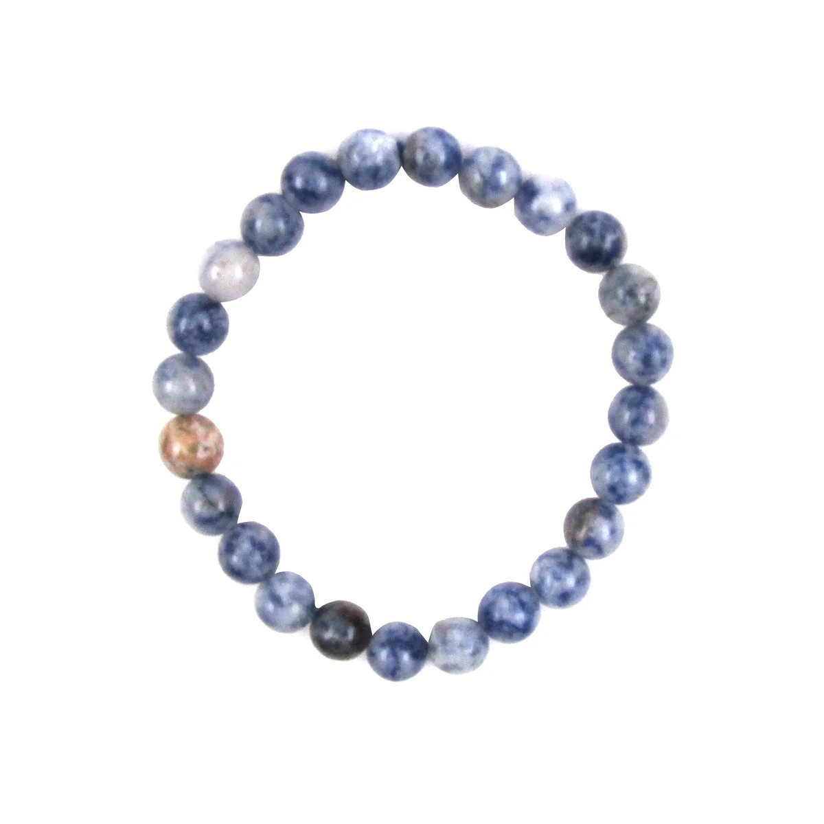 4mm Natural Sodalite Gemstone Beaded Chakra Bracelet Energy Reiki Stone Jewelry